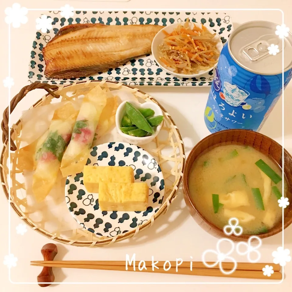 夕飯 (^-^)♡|まこぴ～♪さん