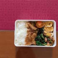 生姜焼き弁当|おもちさん