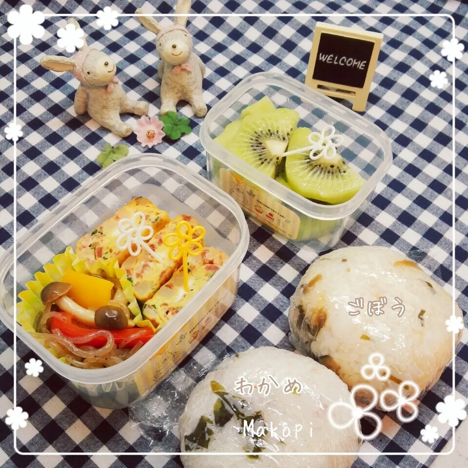 楽チン弁当の作り方〜(,,>᎑<,,)♬|まこぴ～♪さん