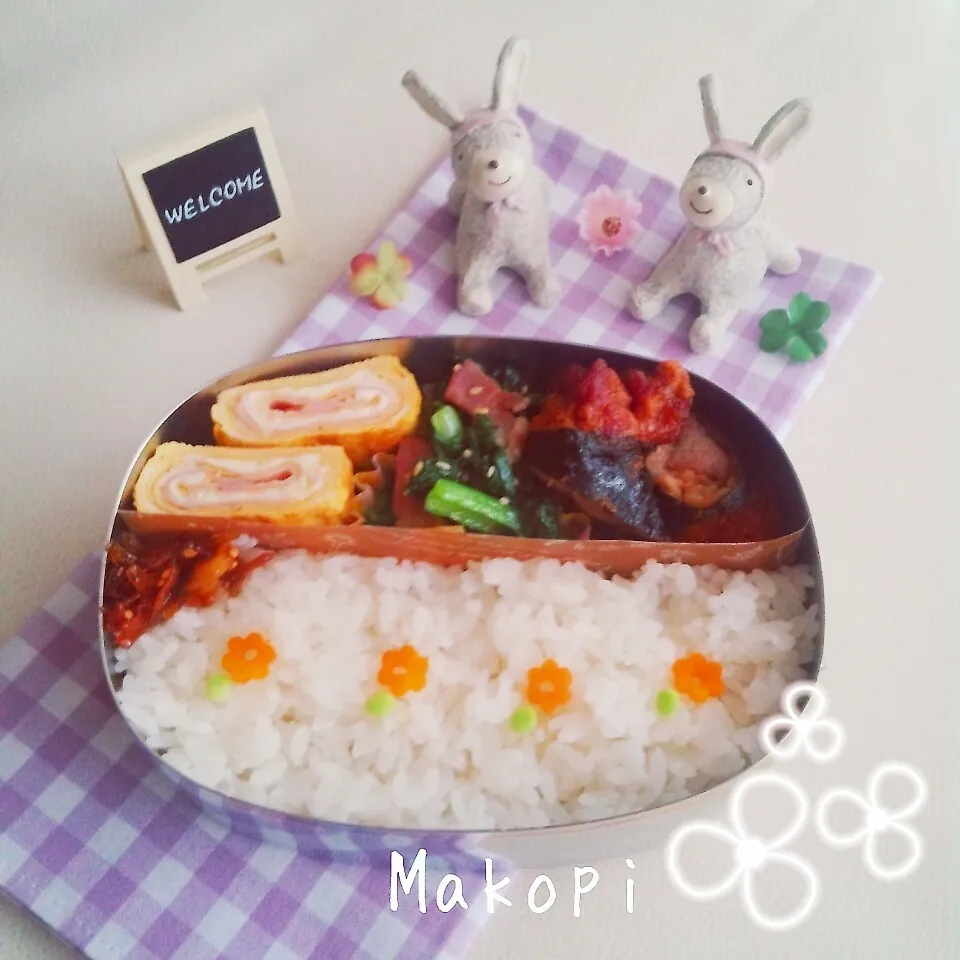 Snapdishの料理写真:お弁当〜(*´˘`*)♡|まこぴ～♪さん