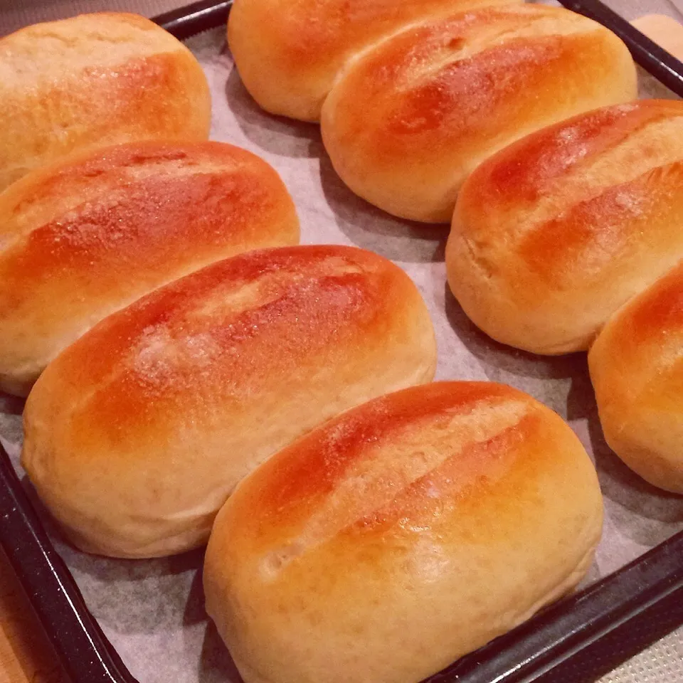 焼き立て！パン屋さんみたいなミルクコッペ( ´艸｀)|めんちゃんさん