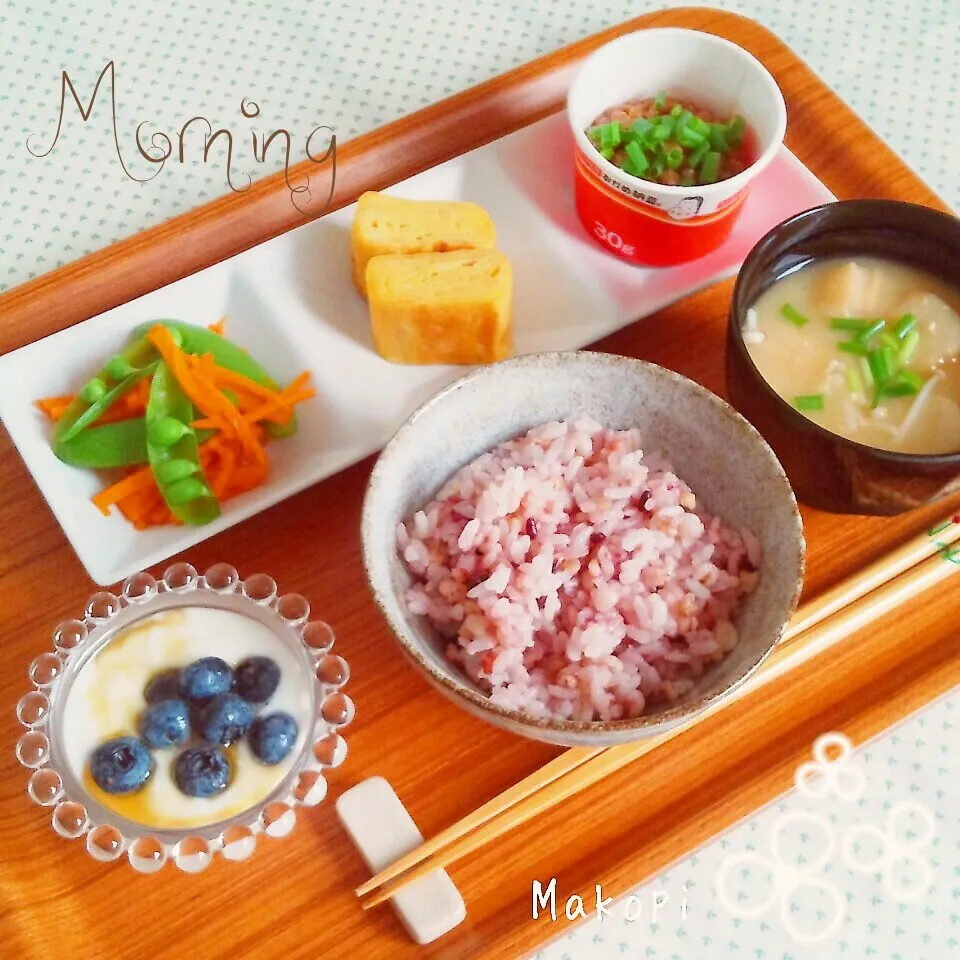 朝ごはん(*´˘`*)♡|まこぴ～♪さん