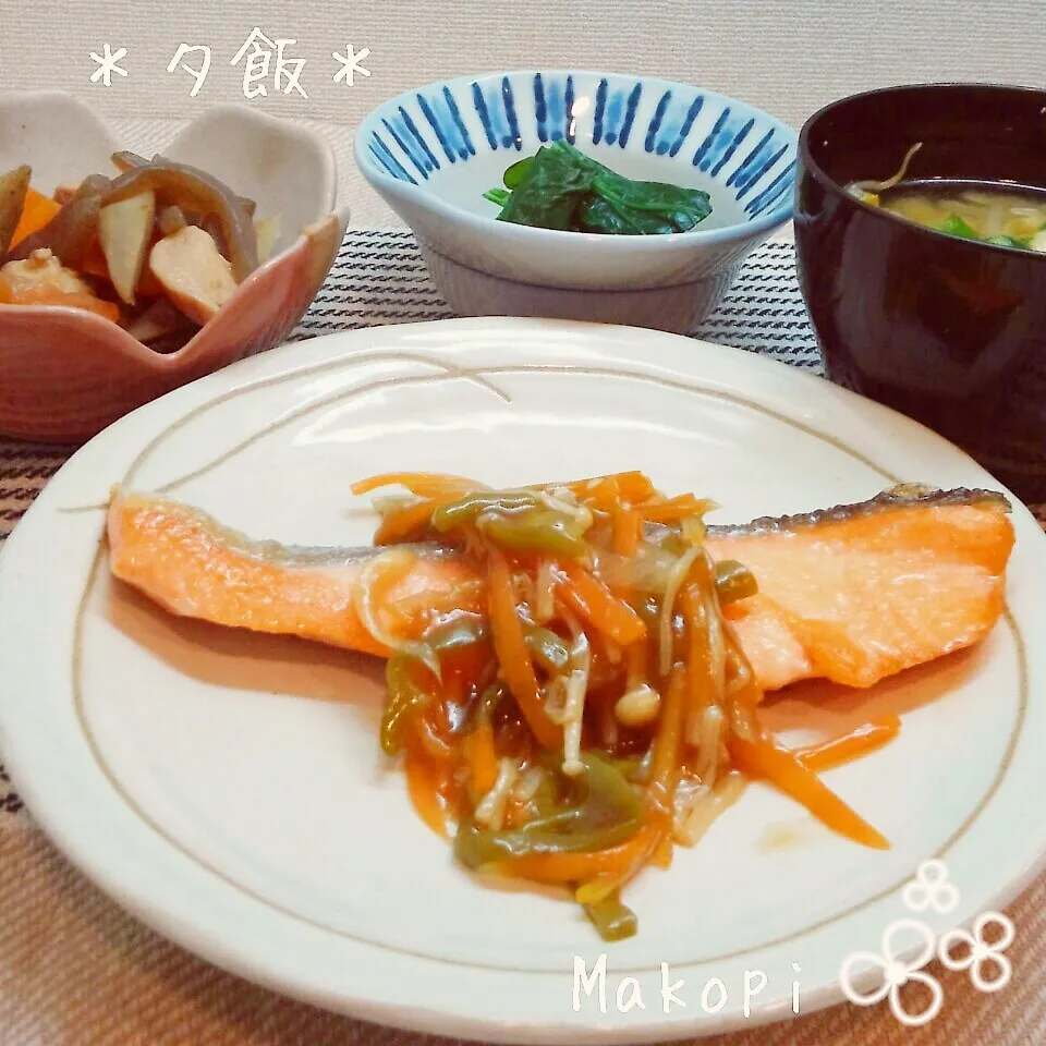 夕飯(*´˘`*)♡|まこぴ～♪さん