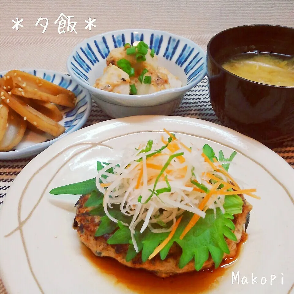 夕飯(*´˘`*)♡|まこぴ～♪さん