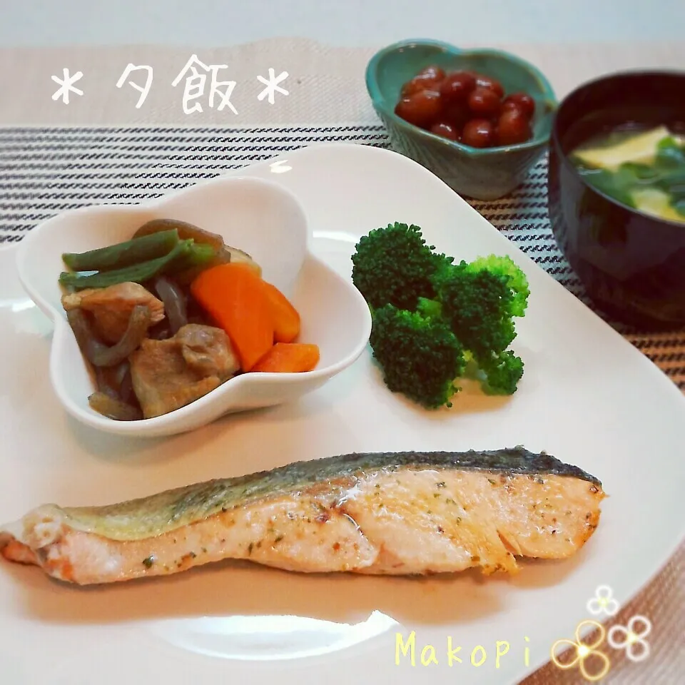 夕飯(*´˘`*)♡|まこぴ～♪さん