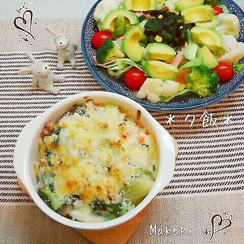 夕飯(*´˘`*)♡|まこぴ～♪さん