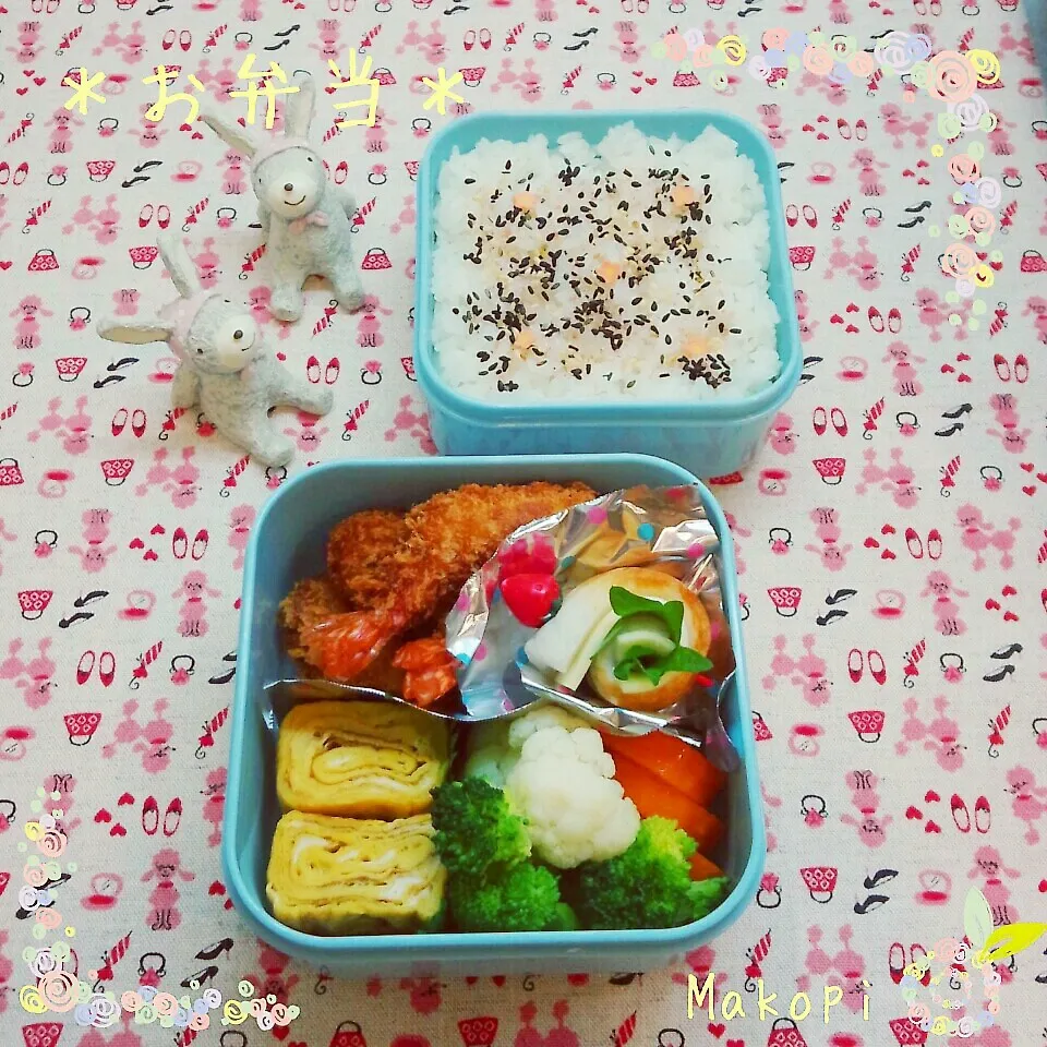 お弁当(*´˘`*)♡|まこぴ～♪さん