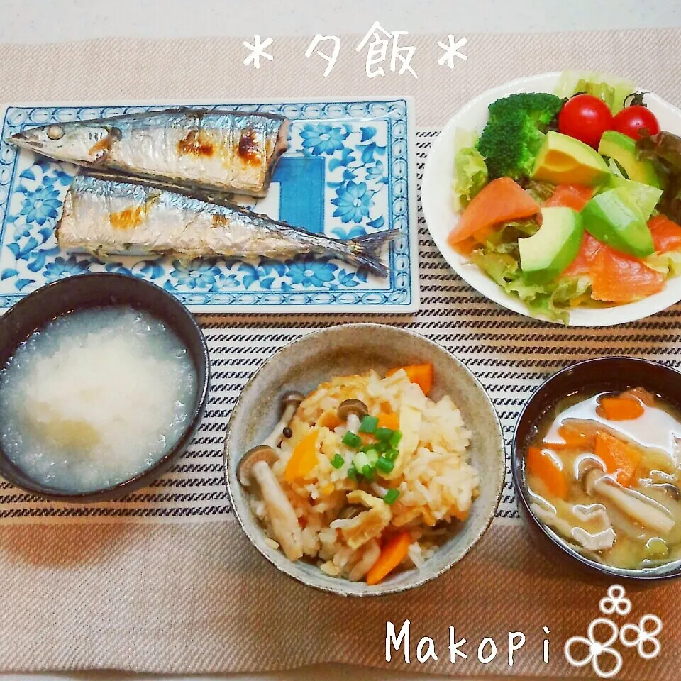 Snapdishの料理写真:夕飯(*´˘`*)♡|まこぴ～♪さん