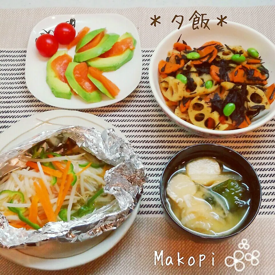 夕飯(*´˘`*)♡|まこぴ～♪さん