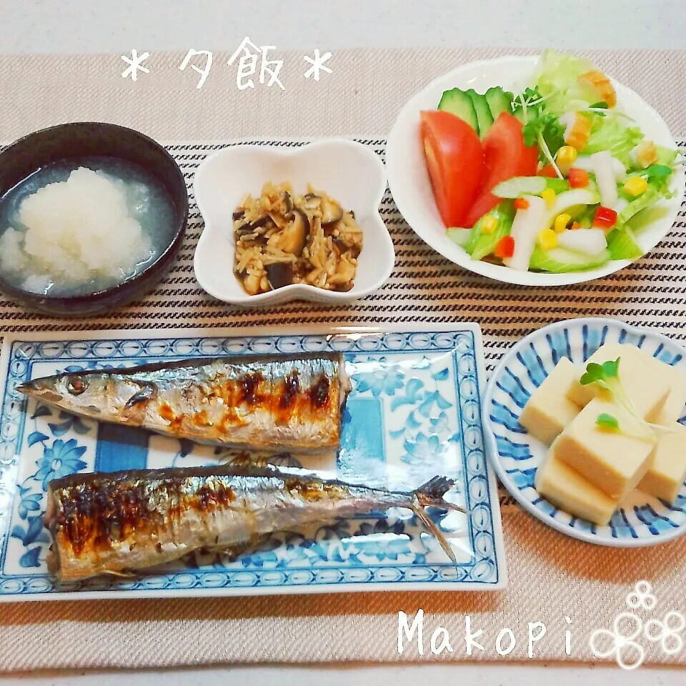 夕飯(*´˘`*)♡|まこぴ～♪さん