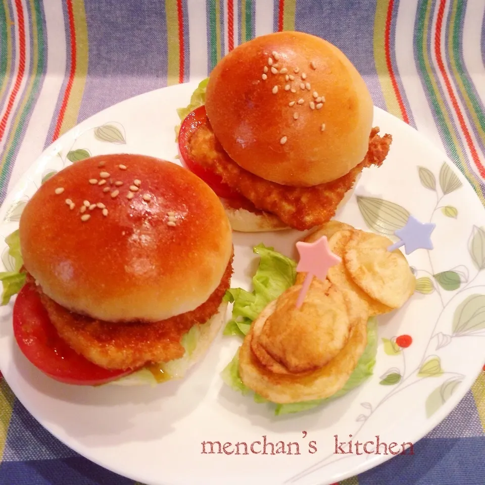 【ハンバーガー祭り】豆腐カツでハンバーガー！|めんちゃんさん