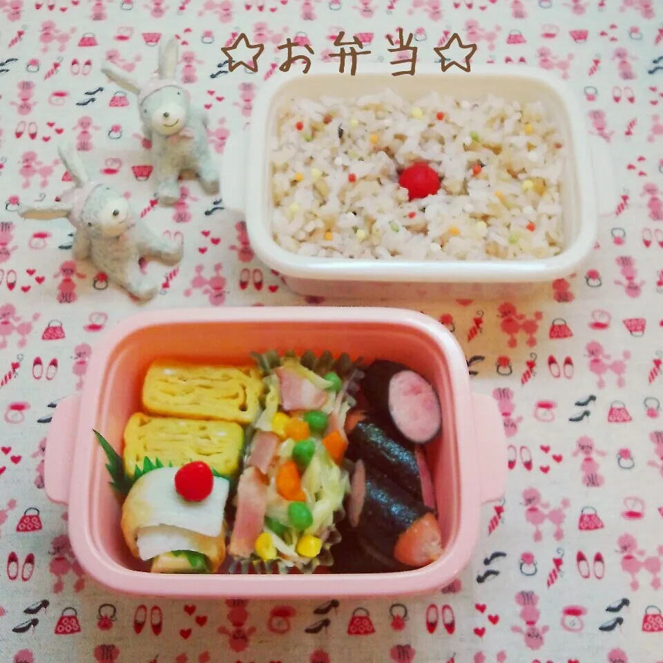 お弁当(*´˘`*)♡|まこぴ～♪さん