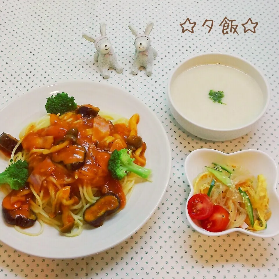 Snapdishの料理写真:夕飯(*´˘`*)♡|まこぴ～♪さん