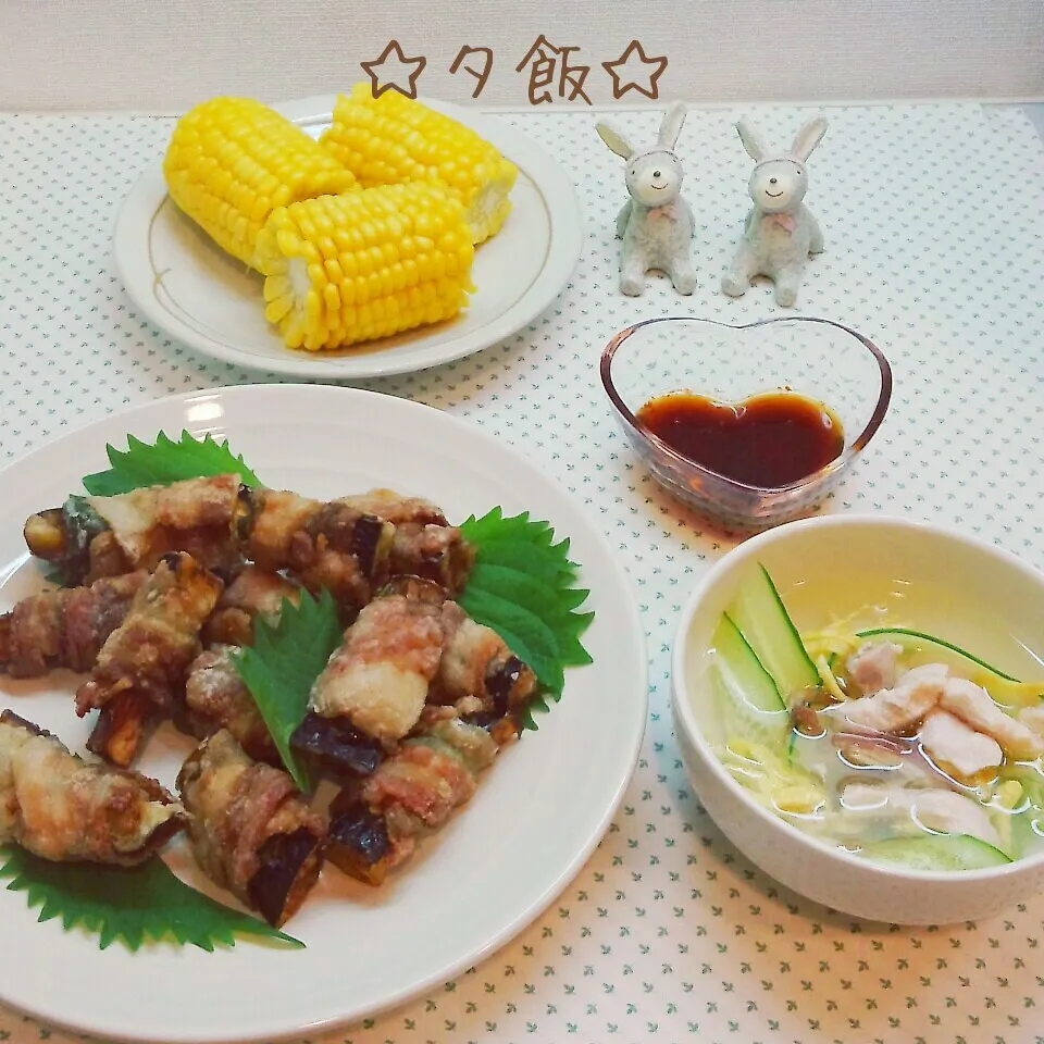 今日の夕飯(*´˘`*)♡|まこぴ～♪さん