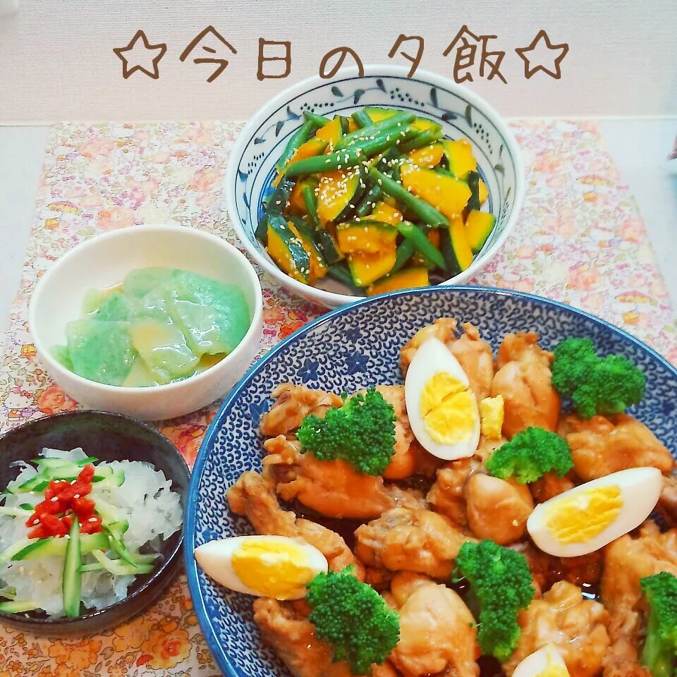 今日の夕飯 (^-^)♪|まこぴ～♪さん