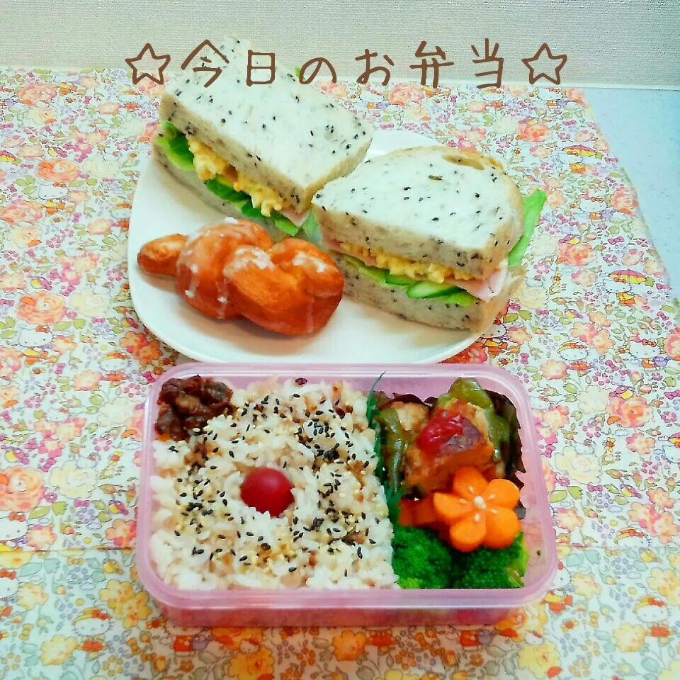 今日のお弁当 (^-^)♪|まこぴ～♪さん