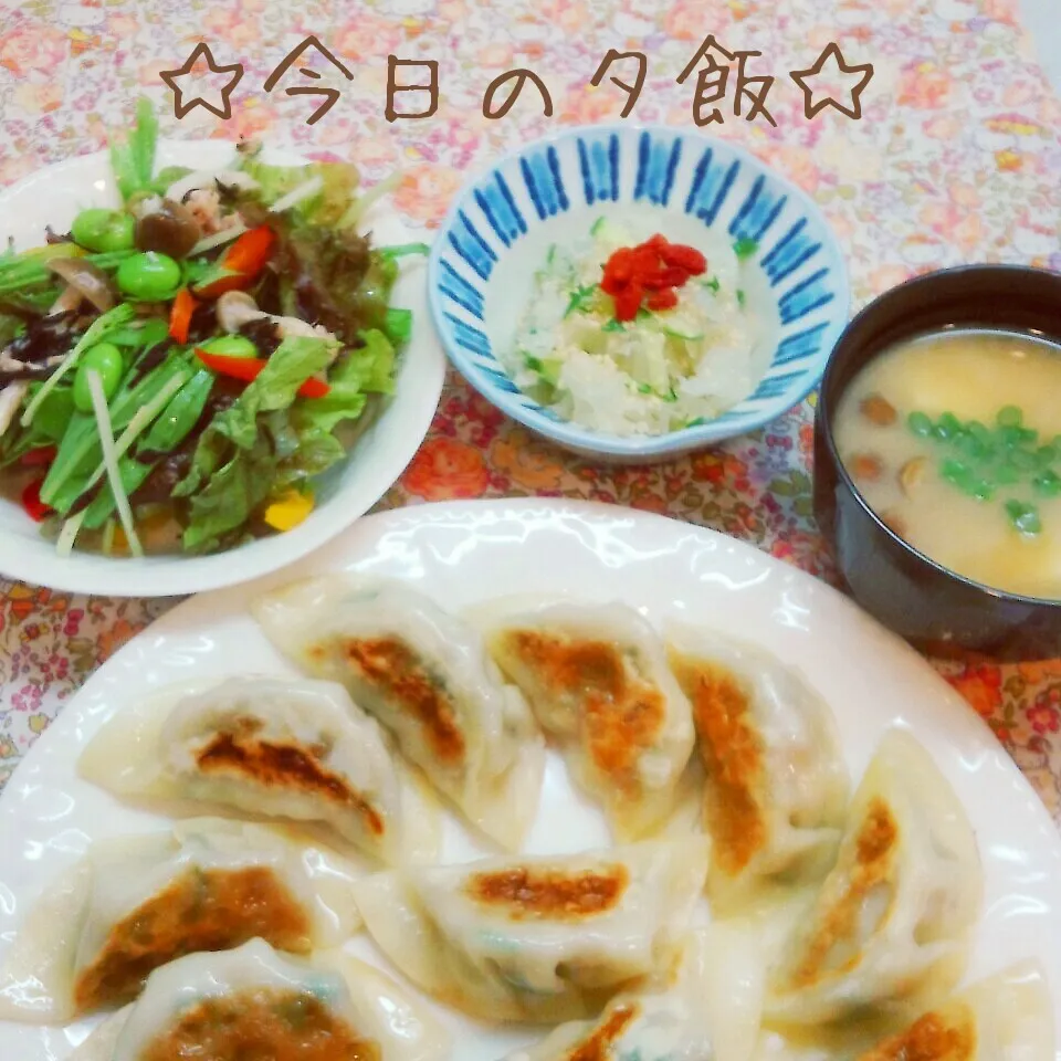 Snapdishの料理写真:今日の夕飯 (^-^)♪|まこぴ～♪さん