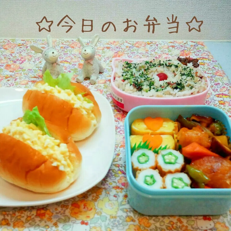 今日のお弁当  (^-^)♪|まこぴ～♪さん