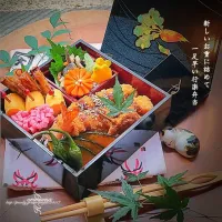 新しいお重に詰めて一足早い行楽弁当♬|chouchouさん