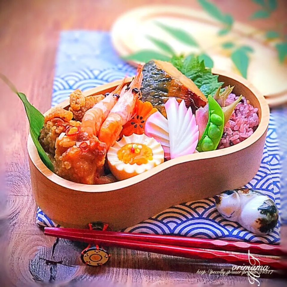 鯖の醤油漬と鶏南蛮で木曜日のお弁当♬|chouchouさん