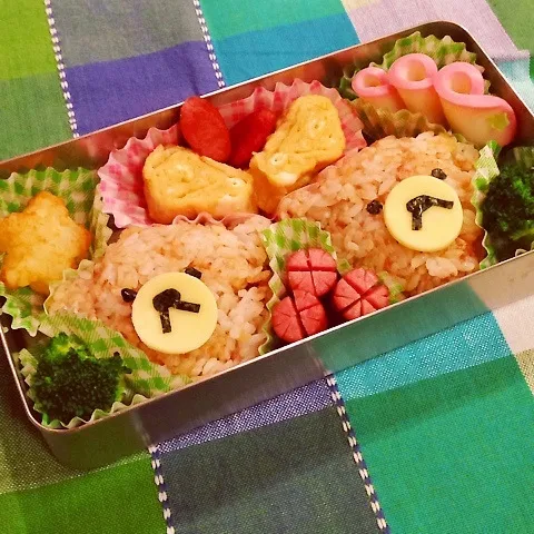 大会弁当！らしくないまったり弁当(^▽^;)|めんちゃんさん