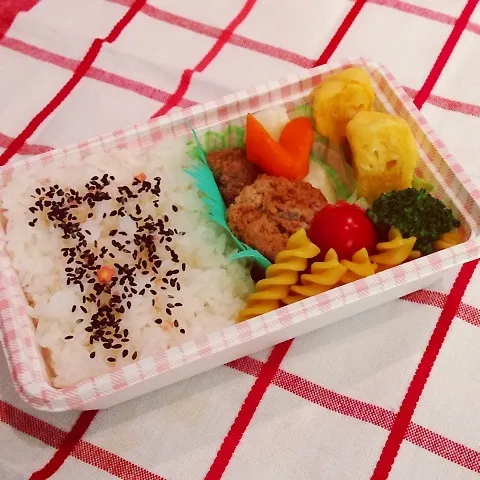 豆腐ハンバーグ弁当(^_-)☆|めんちゃんさん