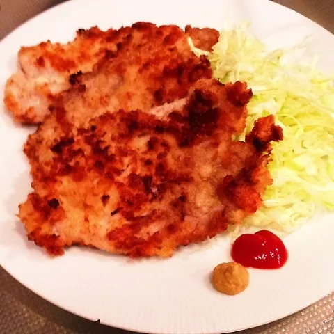 Snapdishの料理写真:自家製パン粉でパン粉焼きv(^-^)v|めんちゃんさん