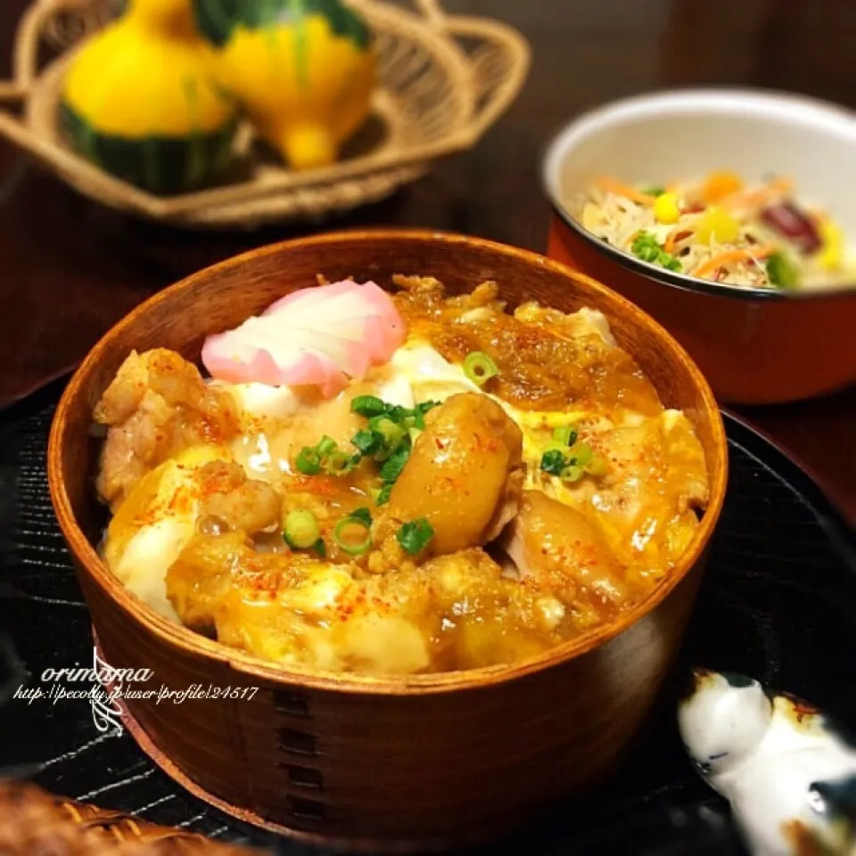 今日のお手抜き⁉️おっきめ鶏肉がゴロゴロ〜な親子丼弁当♬|chouchouさん