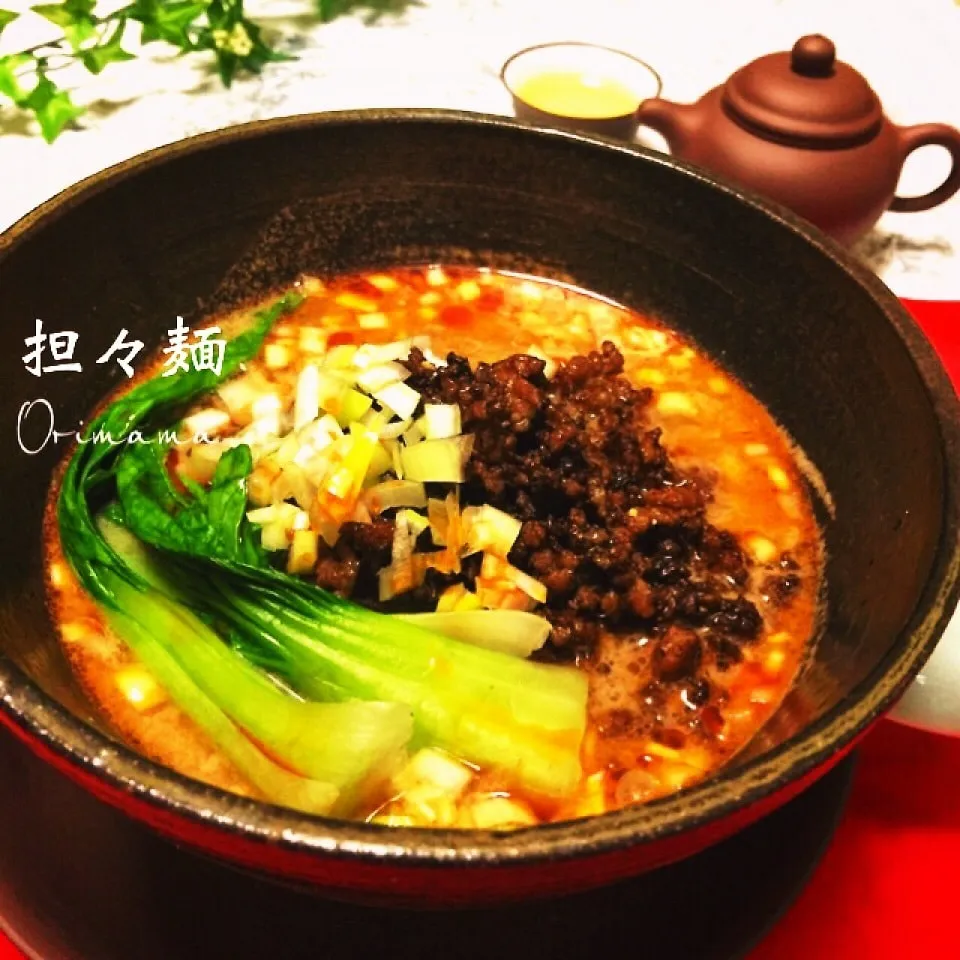 orimamaが本気で作る簡単中華♡コク旨担々麺♡|chouchouさん