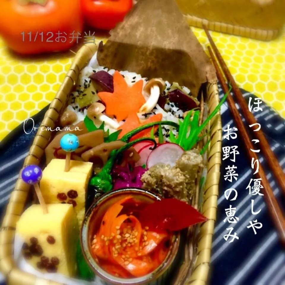 ほっこり優しやお野菜たっぷりお粗食弁当♡|chouchouさん