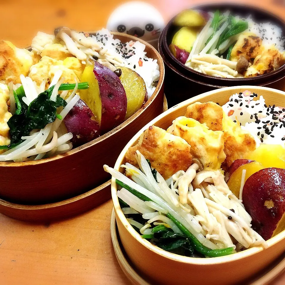 今日のチキンのゴールドメダル焼き弁当|men-chan-chiさん