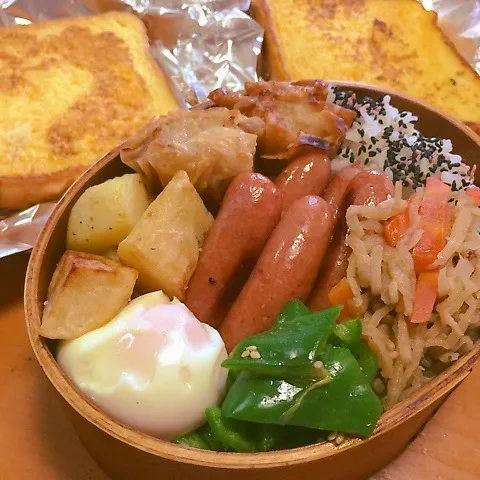 今日の揚げシュウマイ弁当|men-chan-chiさん