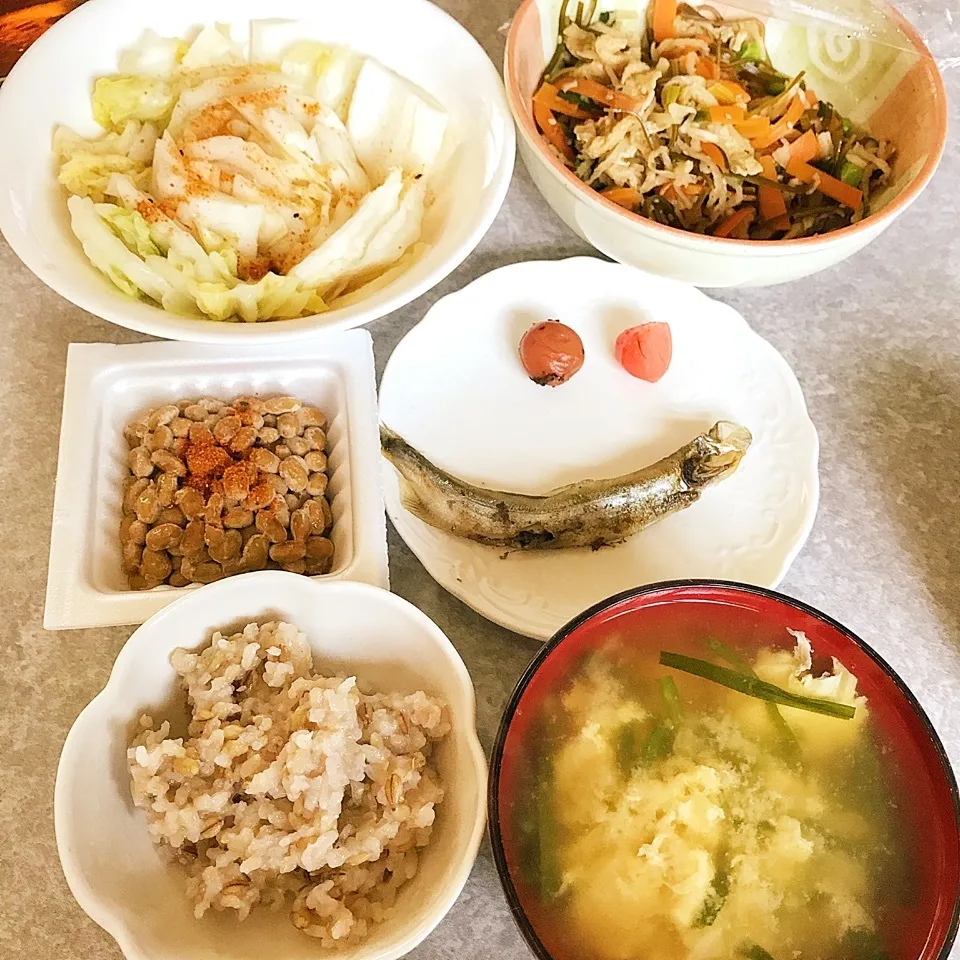 Snapdishの料理写真:お一人様簡易ランチ♪|綾奈さん