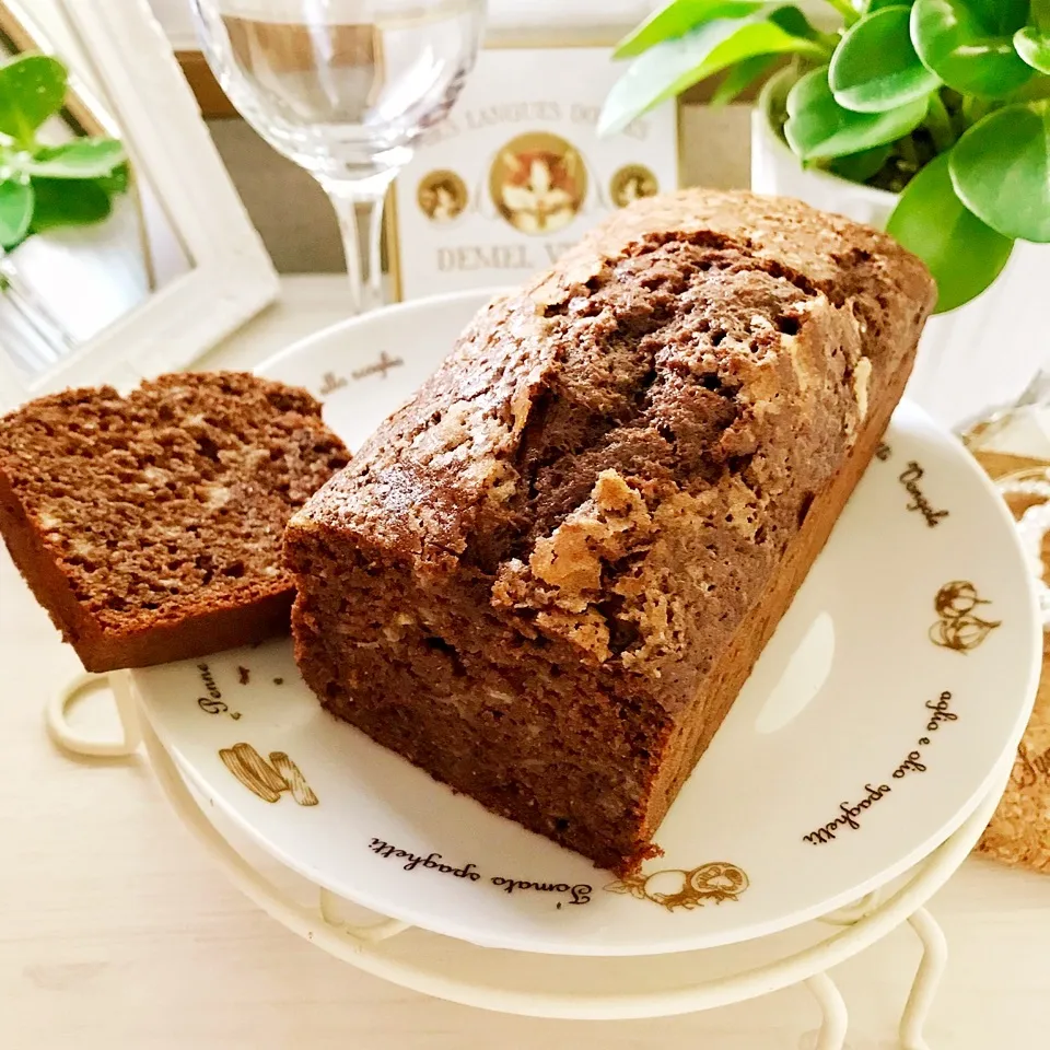 シュガートップでサク❤️チョコバナナケーキ|綾奈さん