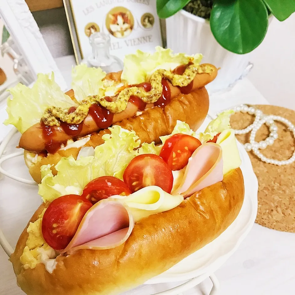 ふかふかコッペパンDEサンドイッチ弁当|綾奈さん