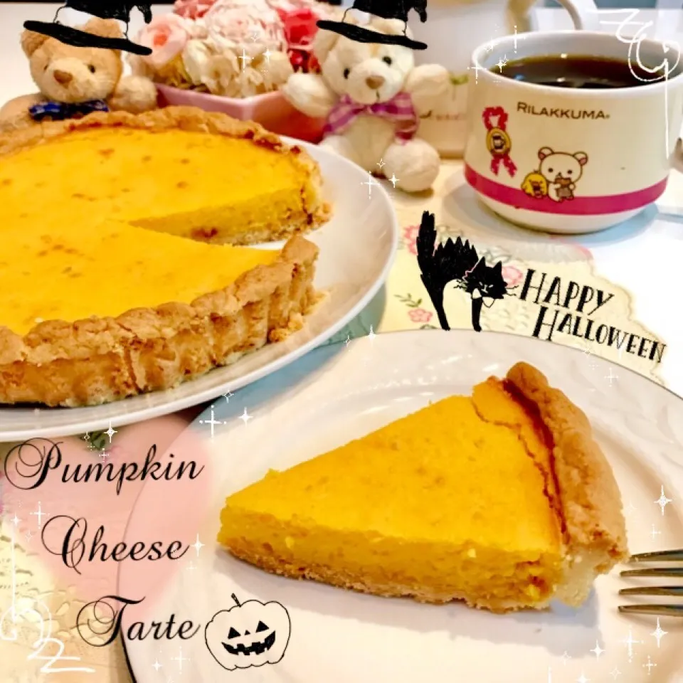 濃厚🎃かぼちゃ🎃チーズケーキ|綾奈さん