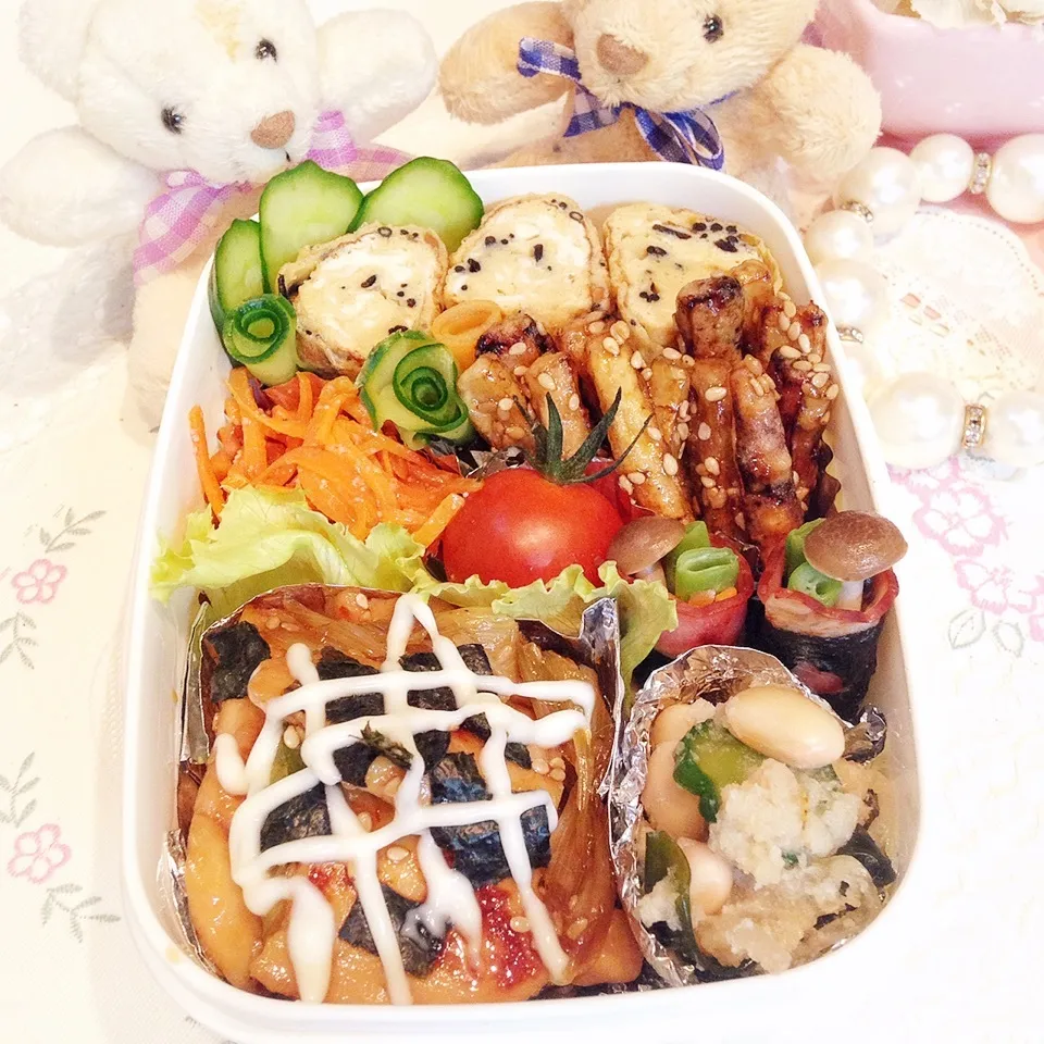 照りマヨチキン弁当☆|綾奈さん