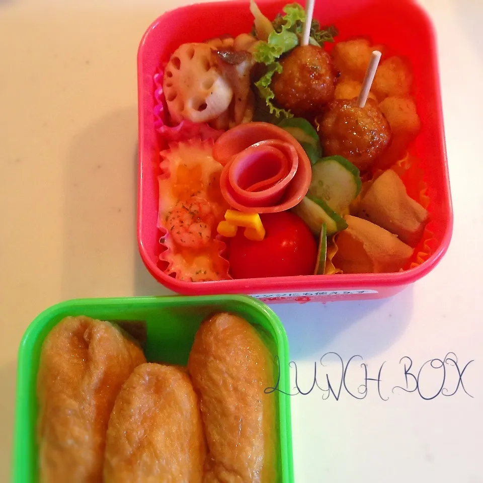 Snapdishの料理写真:今日のお弁当☆|るぅ✩さん