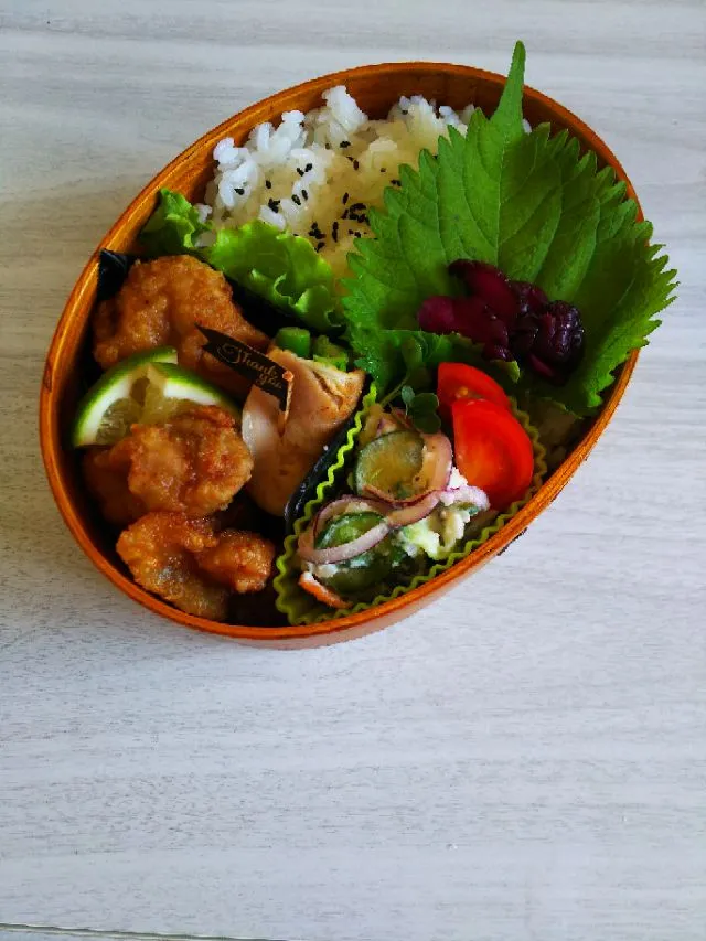 Snapdishの料理写真:わっぱ弁当|Noriko Sakaiさん