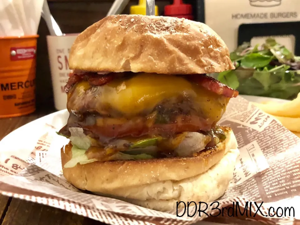 Jack37でバリネスベーコンチーズバーガー|ddr3rdmixさん