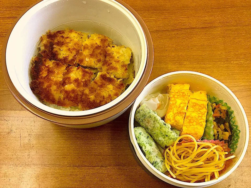 Snapdishの料理写真:#チキンカツ弁当|大場 明典さん