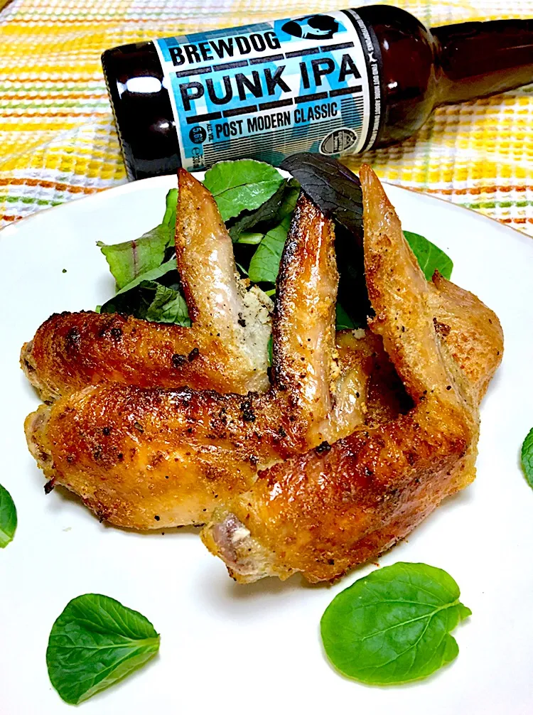 Copycat Marin’s Garlic Beer Chicken Wings 
 簡単！美味しい
♡ビール漬け手羽のガーリックグリル♡|gonbenさん