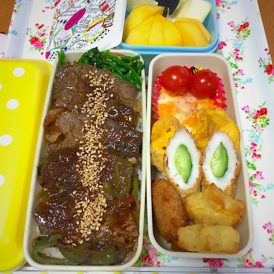 中３娘のフェスタ弁当✨|naoちんさん