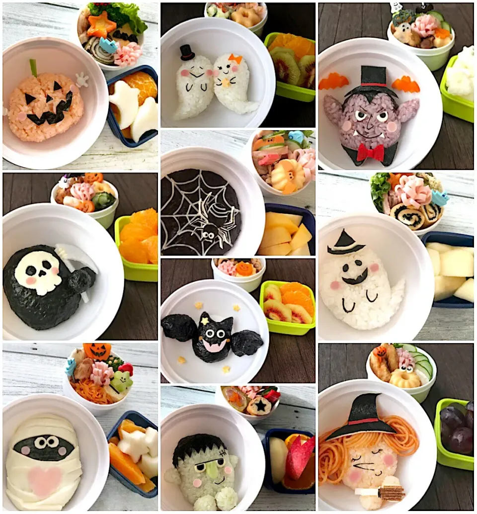 Snapdishの料理写真:ハロウィン🎃お弁当👻|kanacoさん