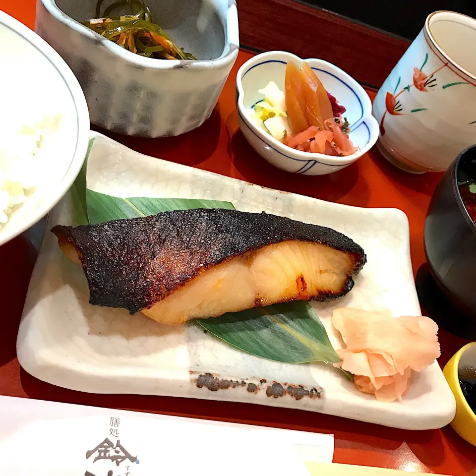 銀ダラ定食|麻紀子さん