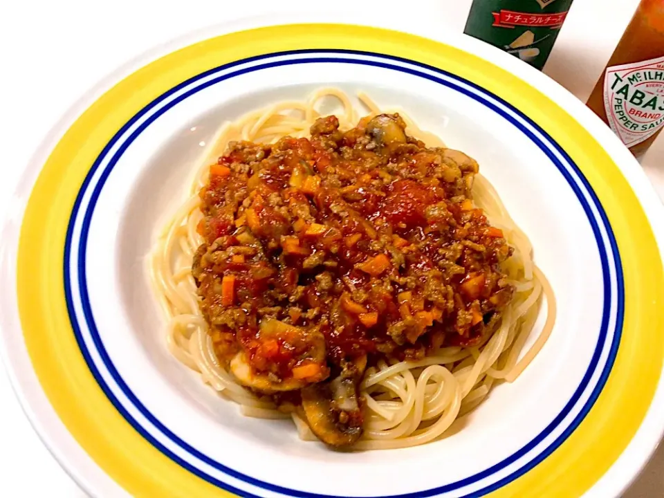 美味しいけど、結構手間がかかる😂
ミートソース🍝😋|アライさんさん