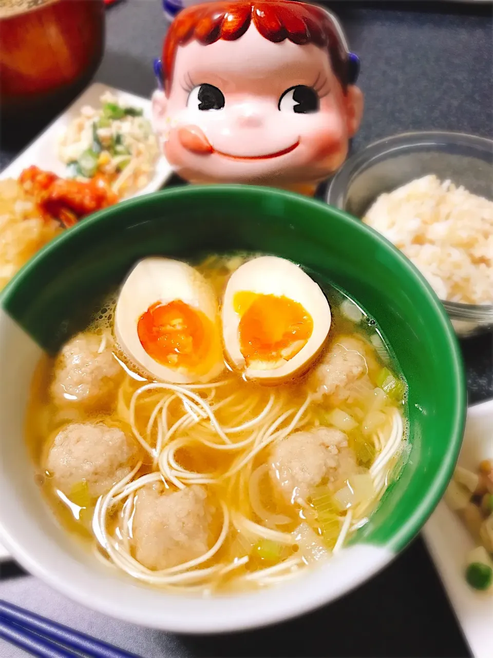 柚子胡椒香る♡肉団子入り煮麺。|ぽき。さん