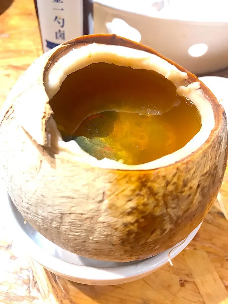 Thailand coconut soup with chicken|Sky Blueさん