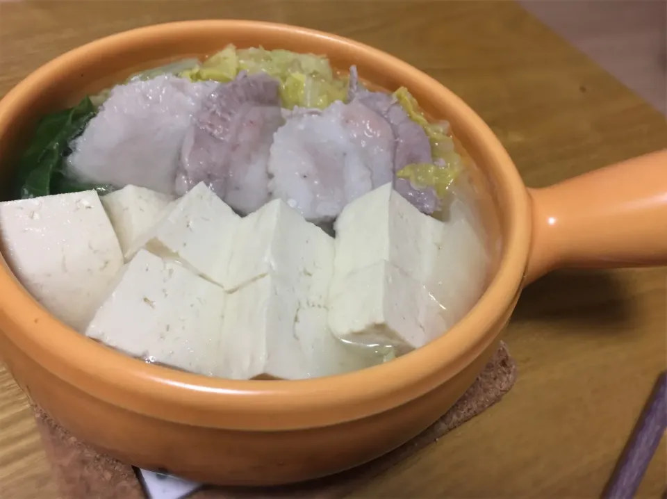 お肉とお豆腐で塩麹鍋☆|あやさん