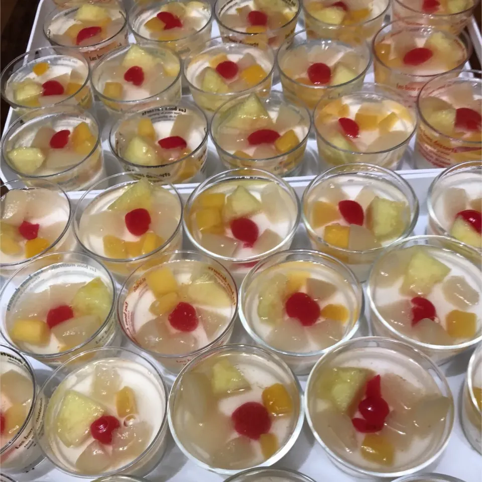 フルーツ杏仁豆腐|Lindaさん